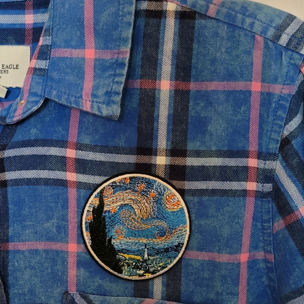 Starry Night Patch Shirt View 3
